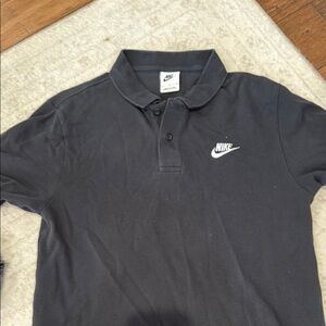 Nike Men's Black Polo Shirt